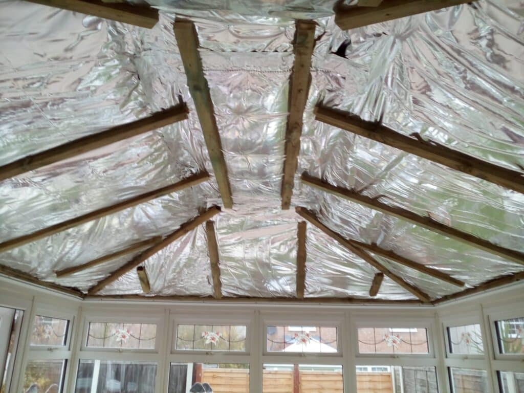 Tiled Conservatory Roof - reduce heat